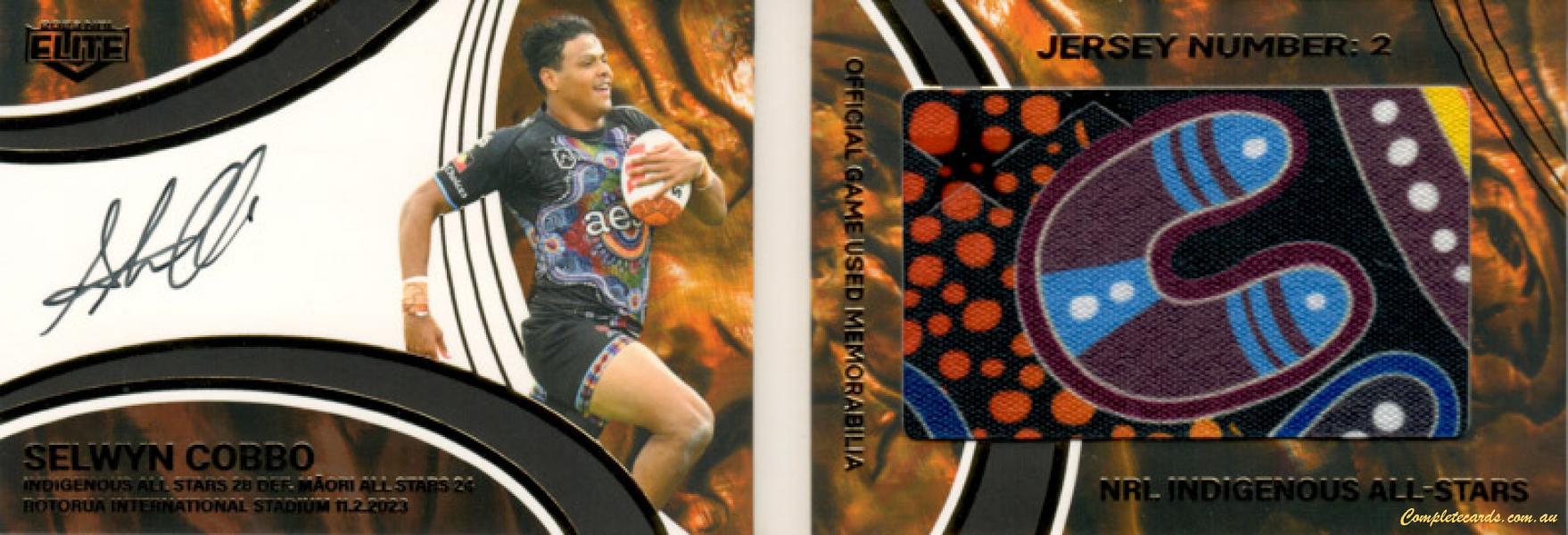 2023 NRL Elite - All Stars Signature Booklet