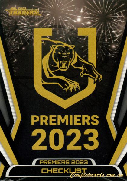 2023 NRL Titanium - Premiers Set - Penrith Panthers