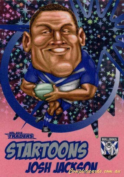 2018 NRL Traders - Startoons Pink