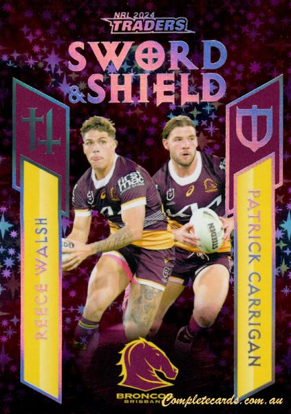 2024 NRL Traders Titanium - Sword & Shield Team Priority