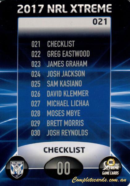 Checklist