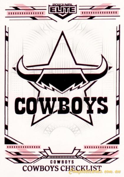 2023 NRL Elite - Mojo Pink Diamond NRL W - North Queensland Cowboys