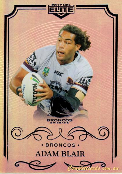 2017 NRL Elite - Silver Specials Parallel 