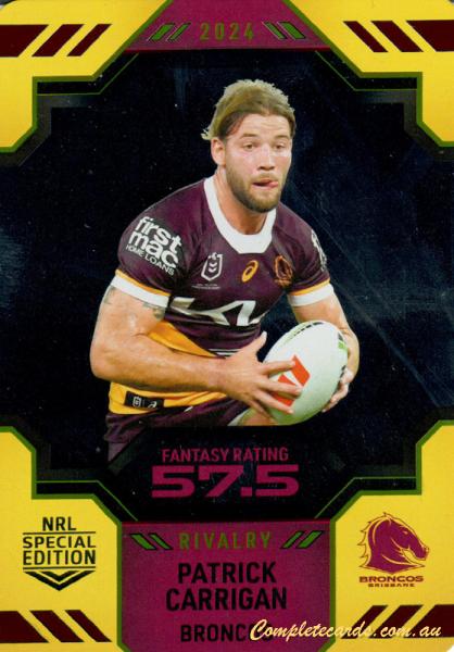 2024 NRL Rivalry - Game Cards