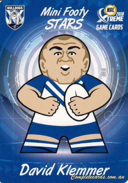 2018 NRL Xtreme - Mini Footy Stars 
