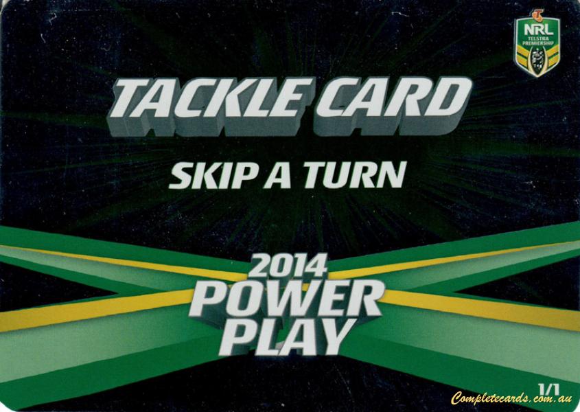 Silver Tackle Card