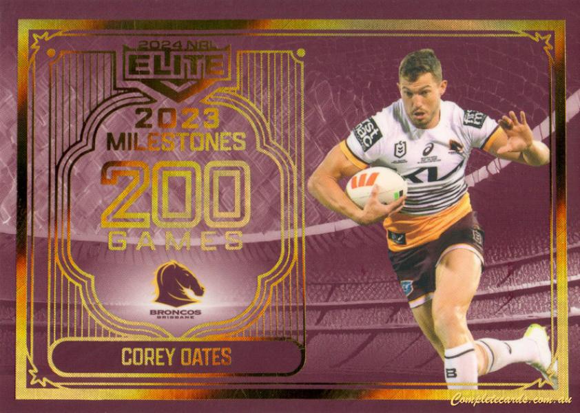 2024 NRL Elite - Milestone Case Cards