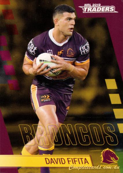 2019 NRL Traders - 2019 TLA Traders Best & Less Exclusive 