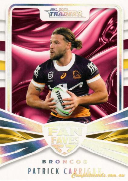 2025 NRL Traders Titanium - Fan Faves