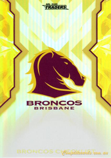2025 NRL Traders Titanium - NRL Women Gold
