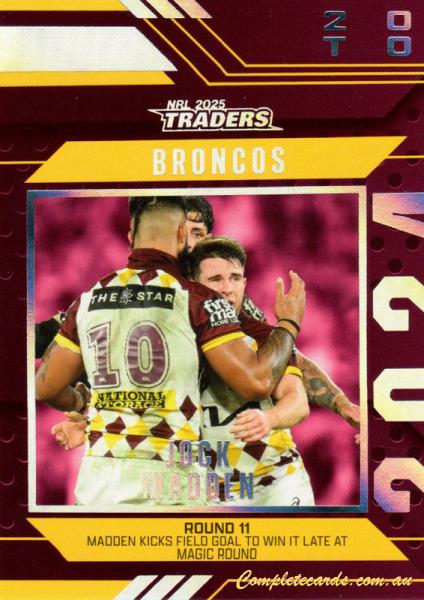 2025 NRL Traders Titanium - Season To Remember