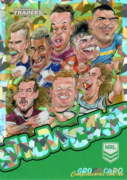 2025 NRL Traders Titanium - Showcase Gold