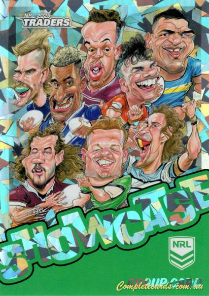 2025 NRL Traders Titanium - Showcase Silver