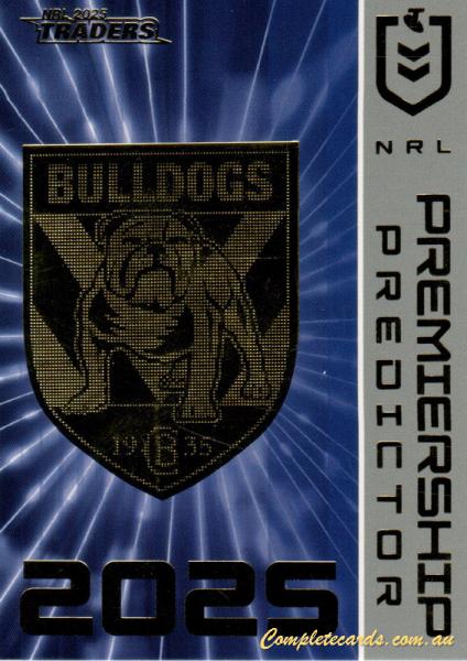 2025 NRL Traders Titanium - Premiership Predictors