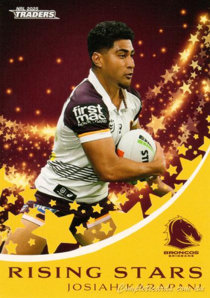 2025 NRL Traders Titanium - Rising Stars