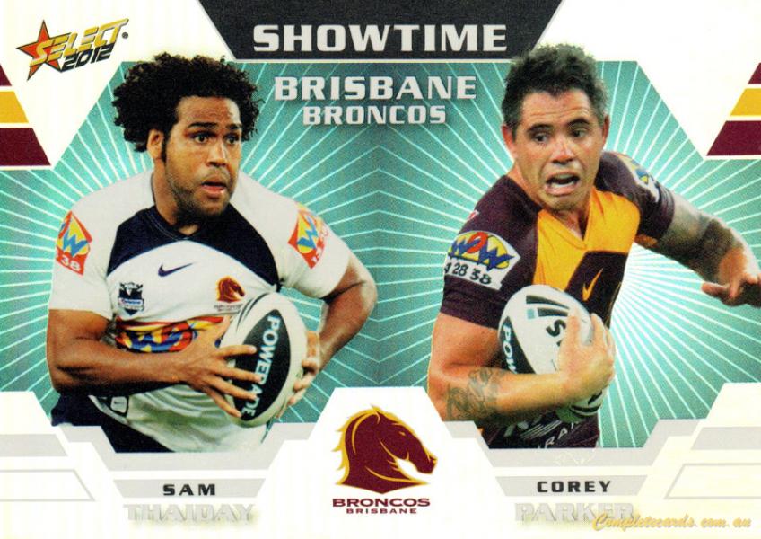 2012 Select Champions NRL - Showtime Holochrome 
