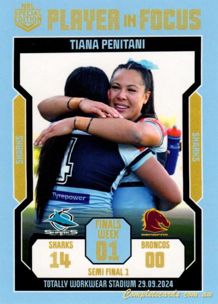 2024 NRL Player In Focus - NRL W Finals