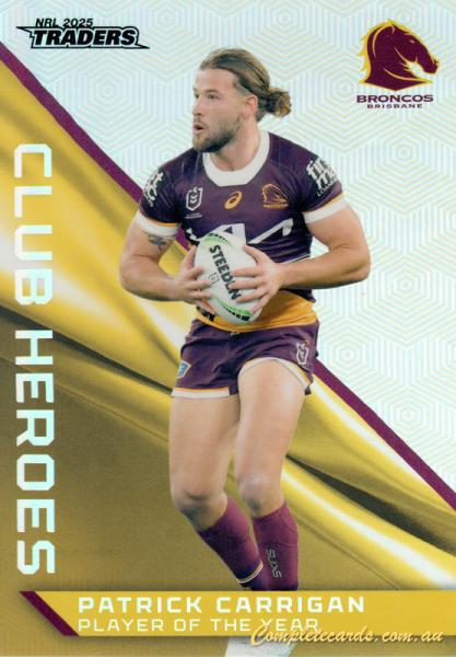 2025 NRL Traders Titanium - Club Heroes Parallel (Album Cards)