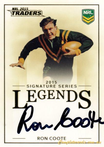 2015 NRL Traders - Legends Signatures