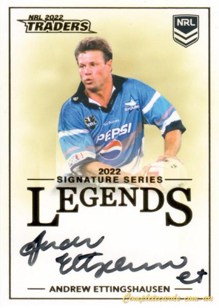 2022 NRL Traders - Legends Signatures 
