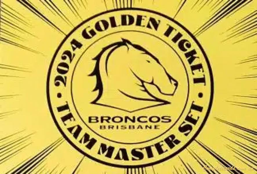 2024 NRL Elite - Golden Ticket Team Master Set