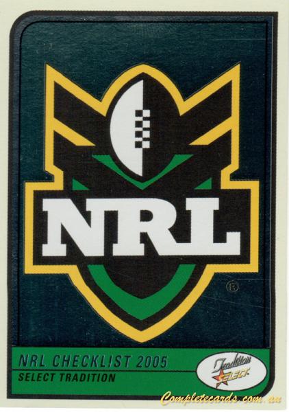 2005 Select Tradition - Parallel