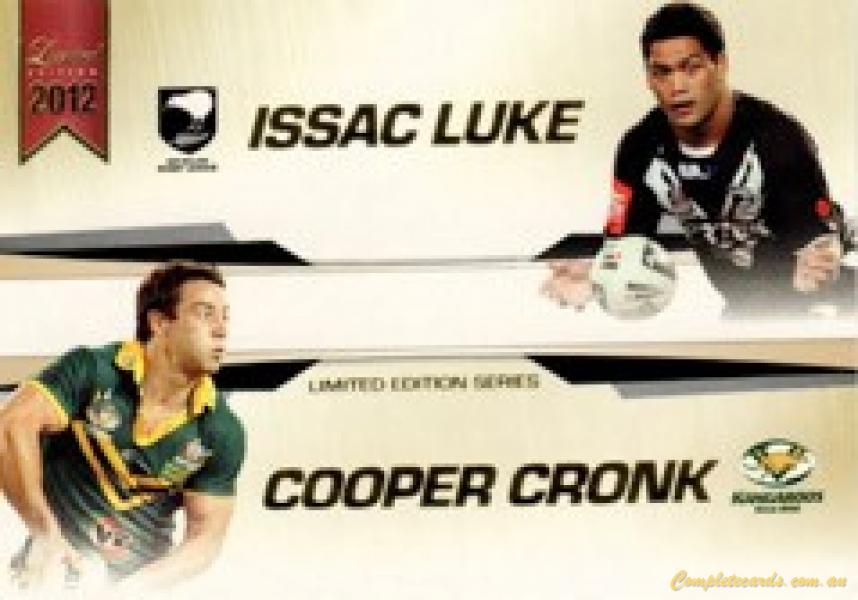 2012 NRL Limited Edition - Case Cards