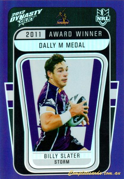 2012 NRL Dynasty - 2011 Award Winners