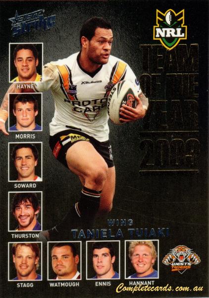 2011 NRL Strike - Team Of The Year 