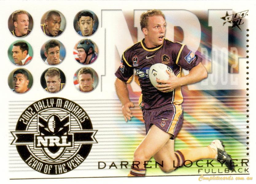 2003 Select XL - Team of the Year