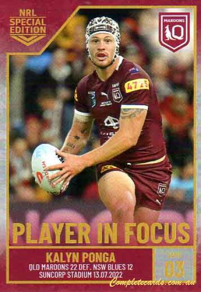 2022 NRL Player In Focus - State Of Origin