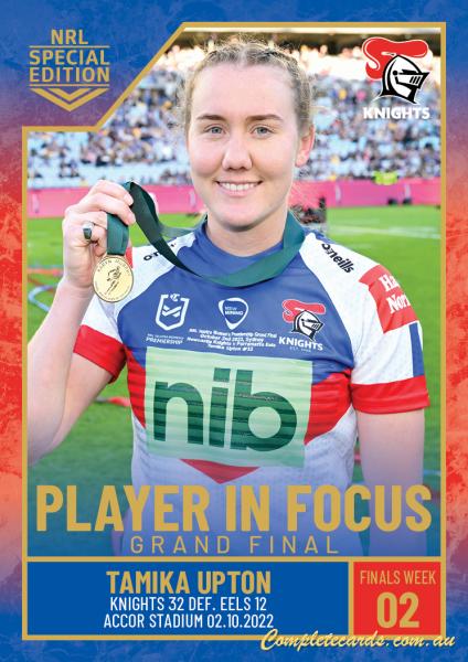 2022 NRL Player In Focus - Women Finals