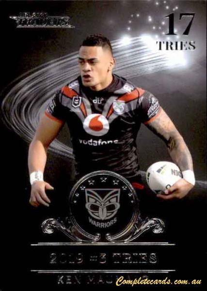 2020 NRL Traders - League Leaders Silver 