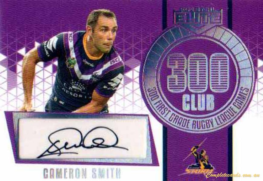2018 NRL Elite - 300 Game Club Signed 