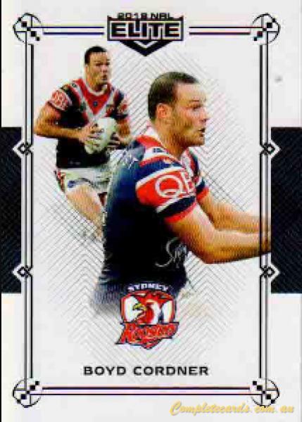 2018 NRL Elite - Mojo Black Diamond 