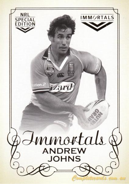 2018 NRL Glory - Hall of Fame Immortals Photo 