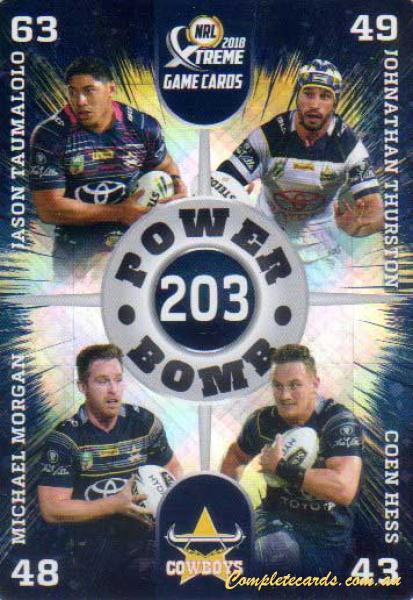 2018 NRL Xtreme - Power Bomb