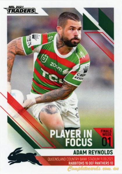 2021 NRL Player In Focus - Finals