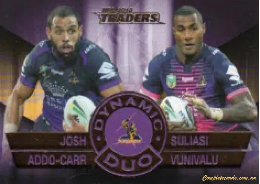 2018 NRL Traders - Dynamic Duos