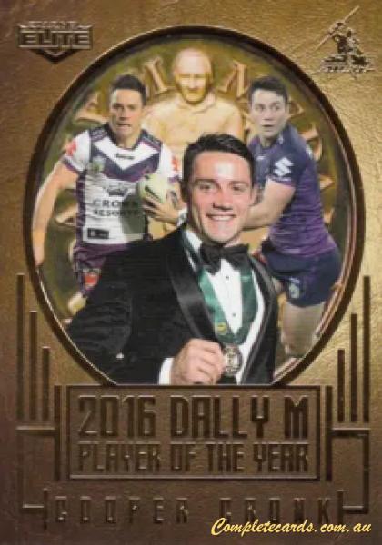 2017 NRL Elite - Dally M Medallists 