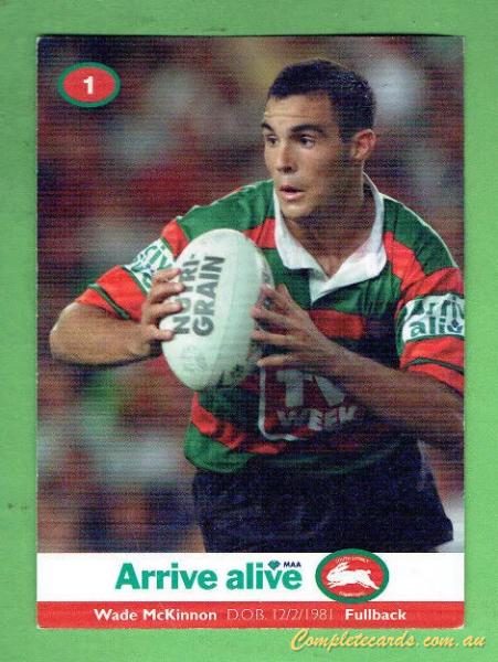 2002 South Sydney Rabbitohs - Arrive Alive 