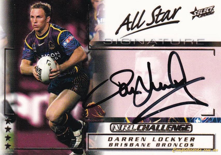 2002 Select Challenge - All Star Signature