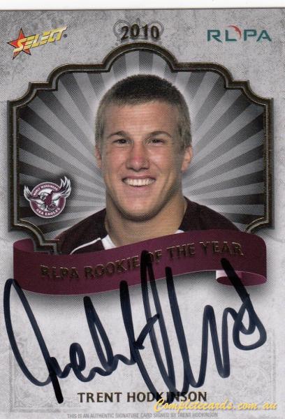 2010 Select - RLPA Rookie Of The Year