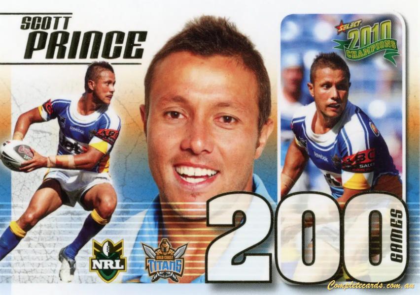 2010 NRL Champions - Case Cards 