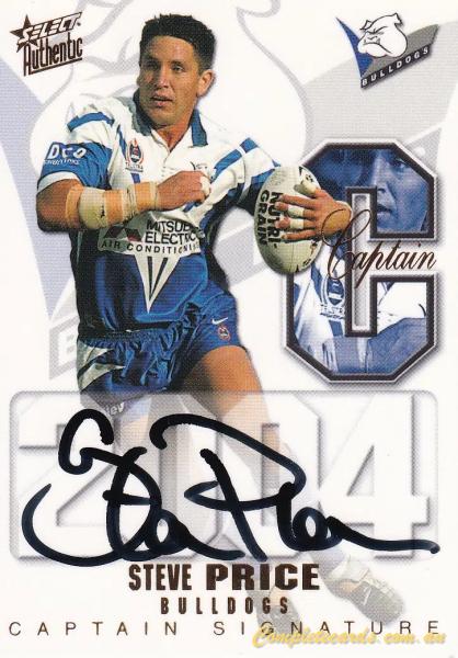 2004 Select Authentic - Captains Signature