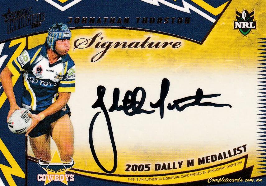2006 Select Invincible - Signature Redemptions