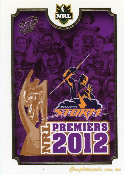 2012 Premiers Collection - Premiers Set