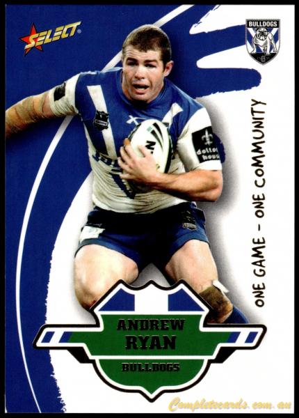 2011 NRL One Game, One Community Cards