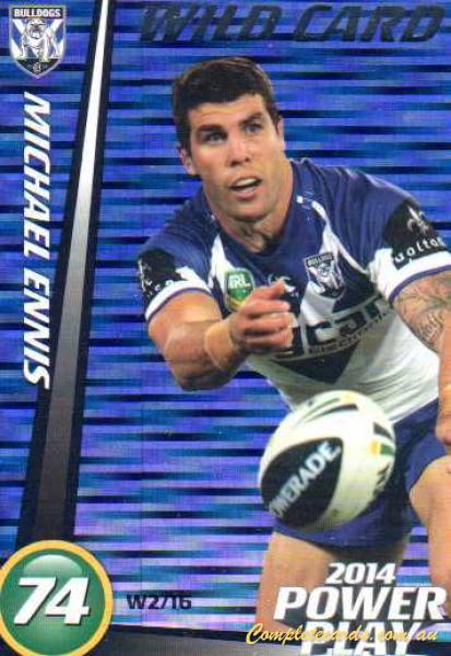 2014 NRL Power Play - Wild Cards 