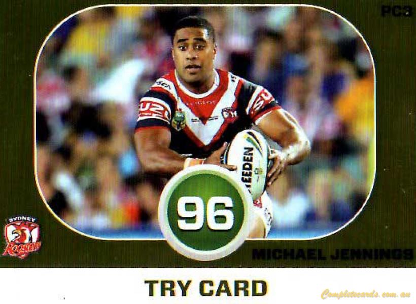 2015 NRL Power Play - Power Cards 